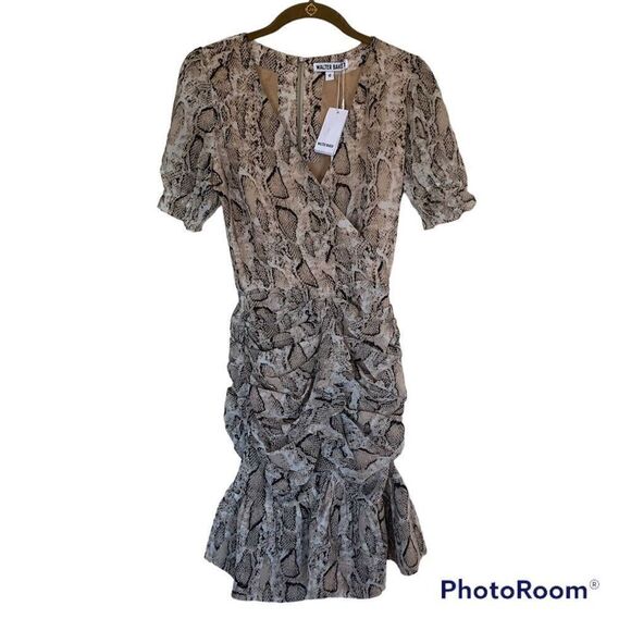 Walter Baker Dresses & Skirts - Walter Baker Women's Treyton Mini Dress Dusty Python Size 0 NWT